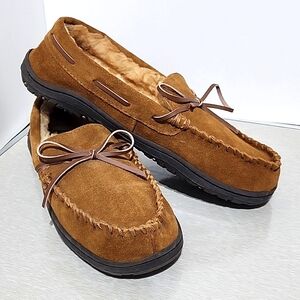 Mens Rockport Suede Leather Loafer/Slippers